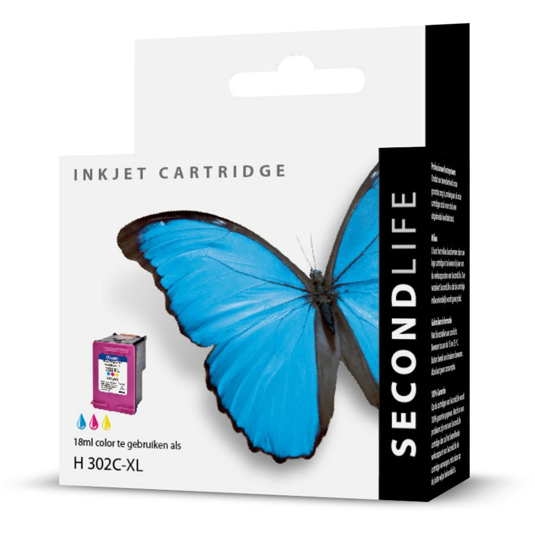 SecondLife - HP 302 XL Color SecondLife - HP 302 XL Color